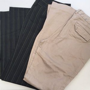2 pair express slacks